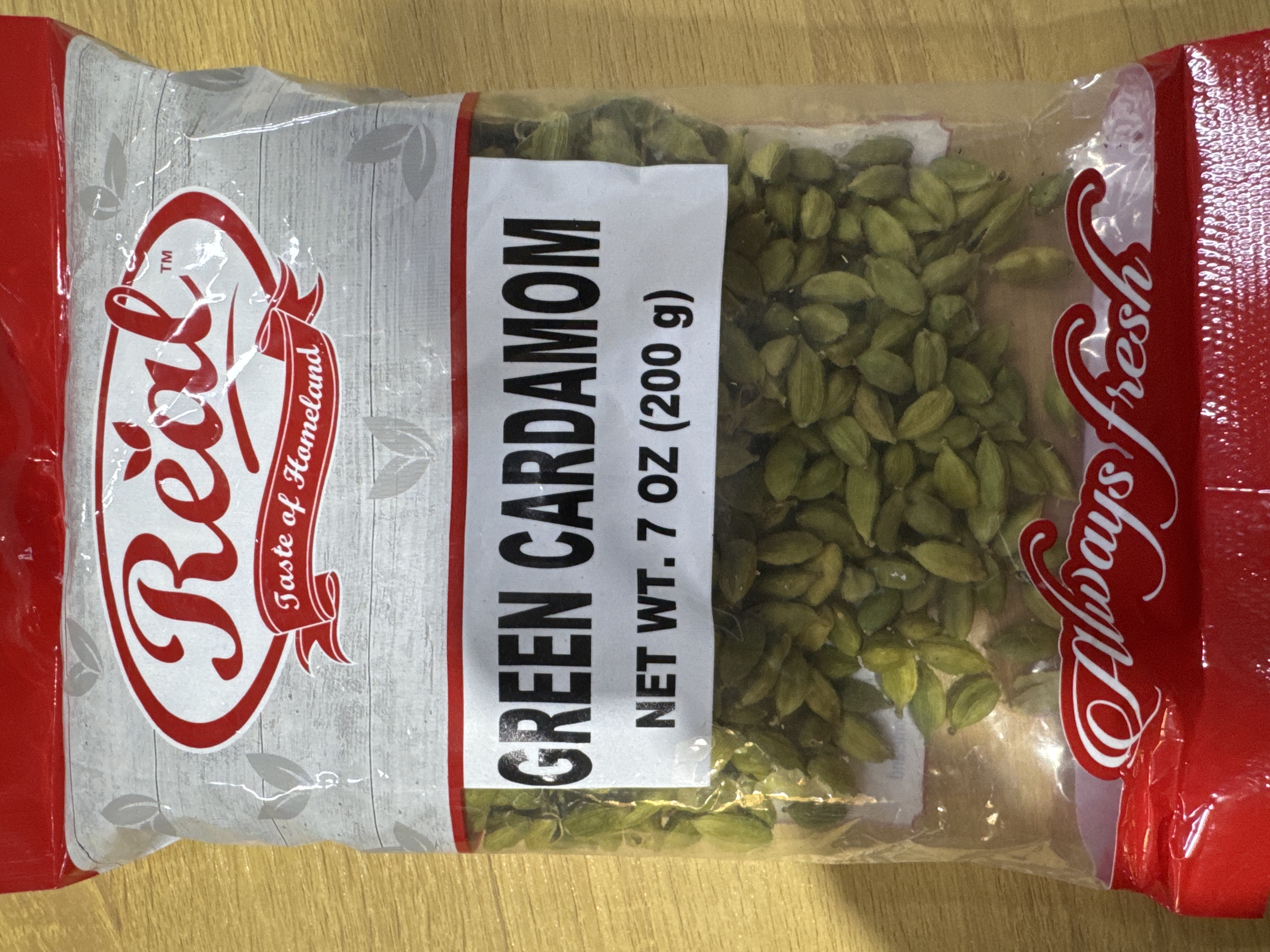 Real Green Cardamon 200G